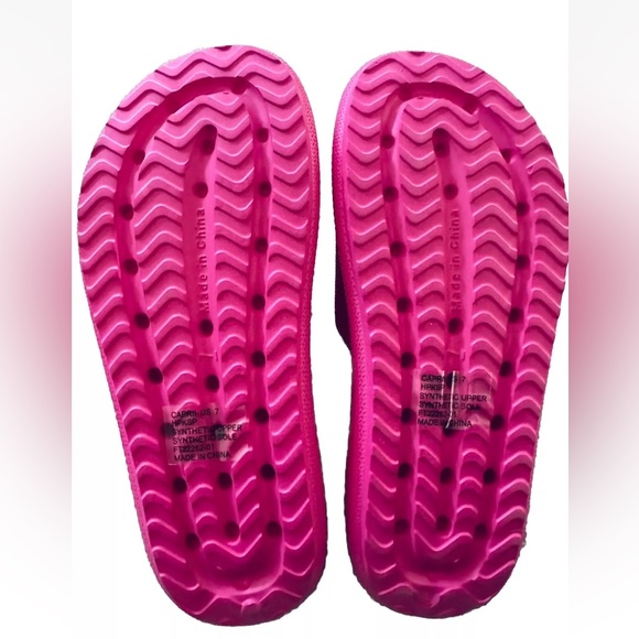 Bebe Women's Malaga Rubber Sandals Pink - Picture 5 of 5